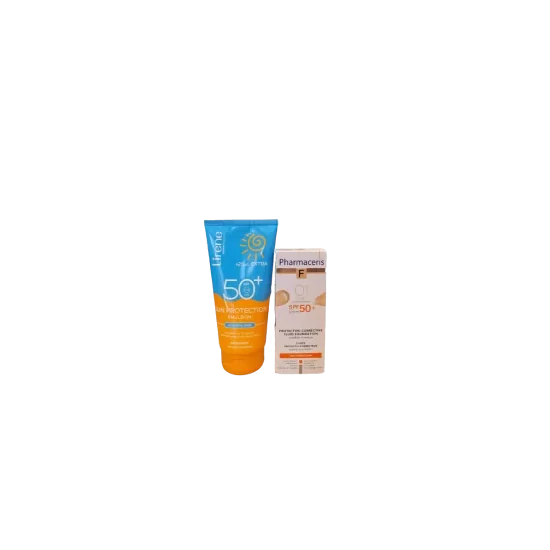 PHARMACERIS ECRAN TEINTE +LIRENE LAIT 175ML pour Beauté