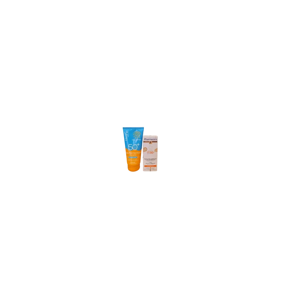 PHARMACERIS ECRAN TEINTE +LIRENE LAIT 175ML pour Beauté