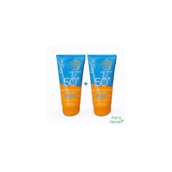 LIRENE LOTION SPF 50 CORPS ET VISAGE 175ML LOT DE 2, ENFANTS ET ADU...
