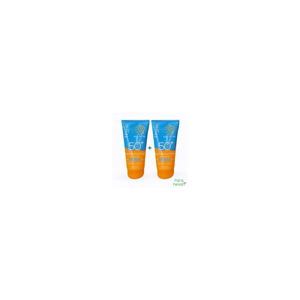 LIRENE LOTION SPF 50 CORPS ET VISAGE 175ML LOT DE 2, ENFANTS ET ADU...