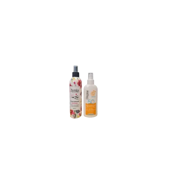 PACK LIRENE SPARY SOLAIRE KIDS + ZYNIA BRUME PARFUME pour Beauté