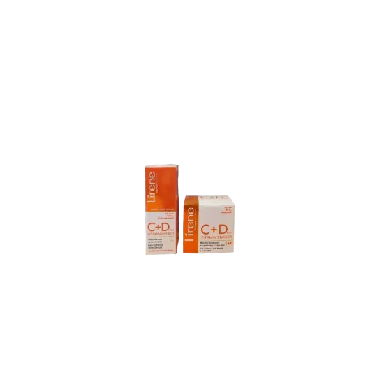 LIRENE PACK CREME HYDRATANTE PEAU SECHE C+D + SERUM C+D pour Nos Pr...