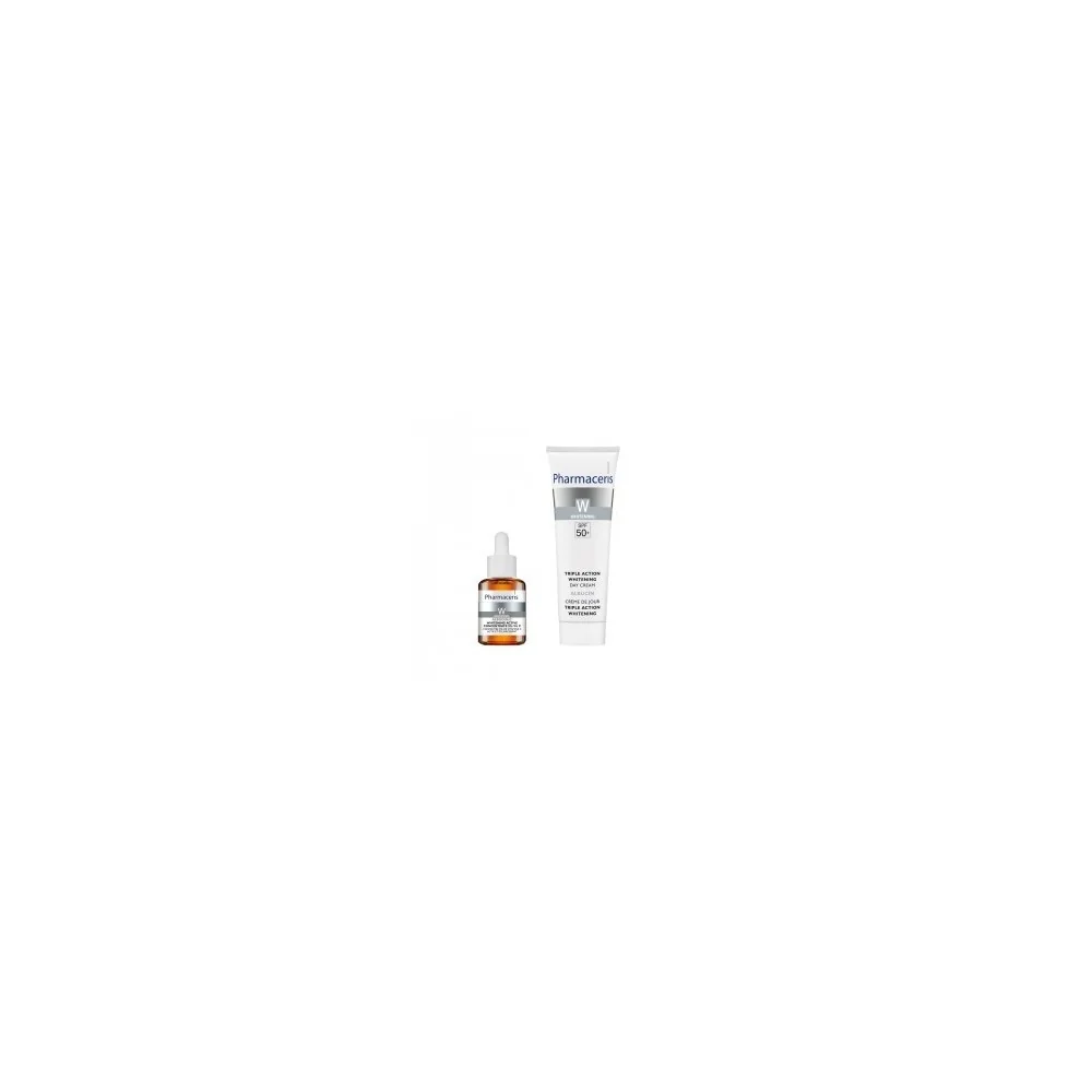 PACK PHARMACERIS Sérum VIT C + Crème de jour Whitening SPF 50+ pour...