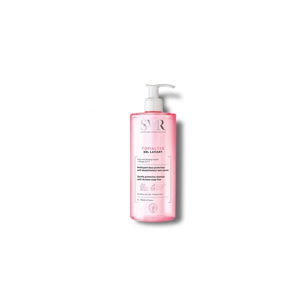 SVR TOPIALYSE GEL LAVANT FLACON POMPE 1L pour Beauté