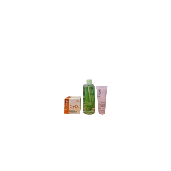 LIRENE PACK CREME HYDRATANTE C+D PEAU SECHE +EAU MICELLAIRE ALEO VE...