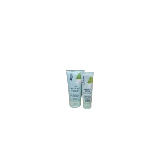 LIRENE PACK GEL NETTOYANT PEAU MIXTE A GRASSE + GOMAGE BAMBO pour B...