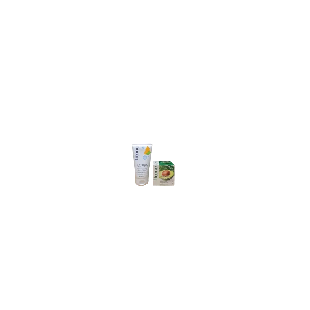LIRENE PACK GEL NETTOYANT ECLAIRCISSANT + CREME HYDRATANTE VEGAN po...