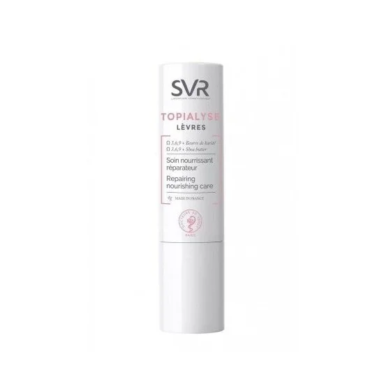 SVR TOPIALYSE STICK LÈVRES - Soin Nourrissant Réparateur pour Beauté