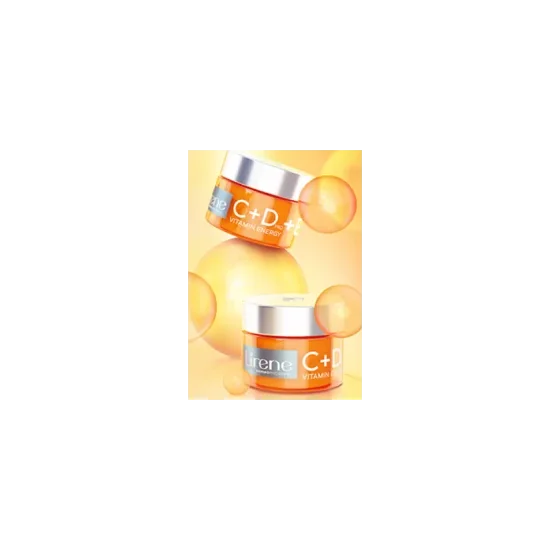 LIRENE C+D Crème Hydratante En Profondeur LOT DE 2- Peaux Sèches Et...