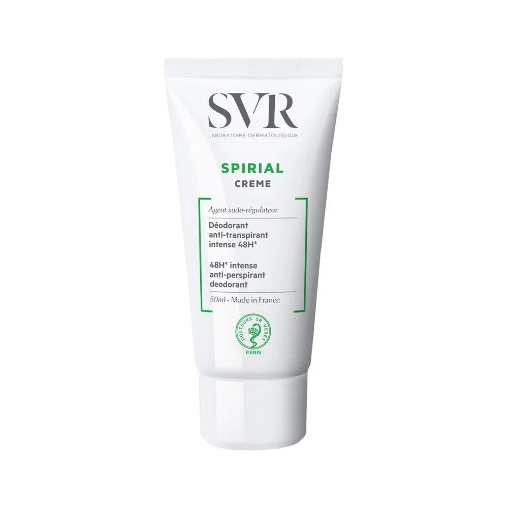 SVR SPIRIAL DEODORANT ANTI-TRANSPIRANT CREME 50ML pour Beauté