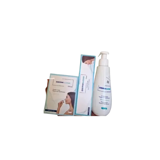 dermacne pack gel nettoyant + creme + gellules pour Beauté