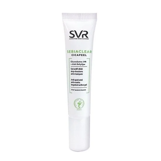 SVR SEBIACLEAR CICAPEEL - Gel Actif Ciblé 15ML pour Beauté