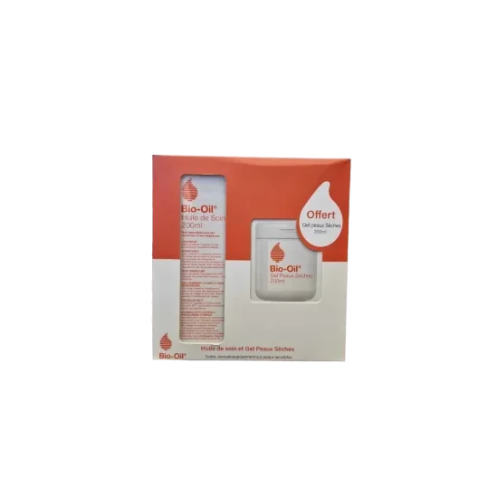 Bio-Oil Coffret Huile Sin de la peau spécialisés 200ml + Gel peaux ...