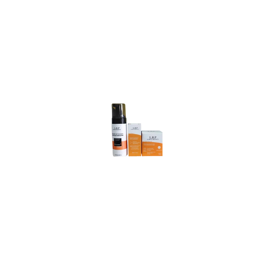 LRP COFFRET VITAMINE C SERUM + CREME HYDRATANTE + MOUSSE NETTOYANTE...
