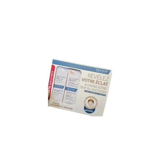 DUCRAY COFFRET MELASCREEN SERUM ANTI TACHE + FLUIDE PROTECTEUR SPF5...