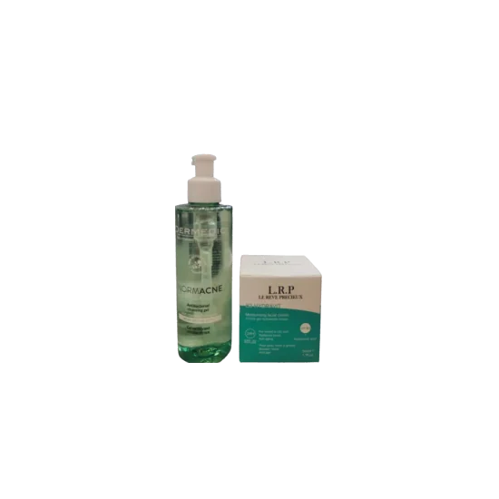 PACK LRP CREME HYDRATANTE B3 + DERMEDIC NORMACNE GEL NETTOYANT 200M...