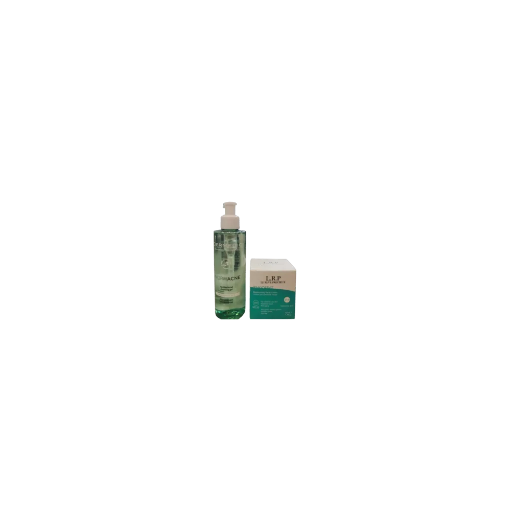 PACK LRP CREME HYDRATANTE B3 + DERMEDIC NORMACNE GEL NETTOYANT 200M...