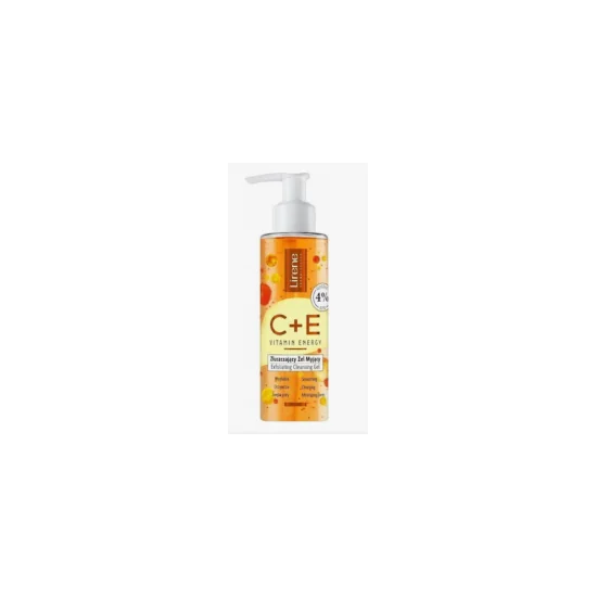 Lirene C+E Vitamin Energy Gel Exfoliant Visage 145ml - Éclat et Net...