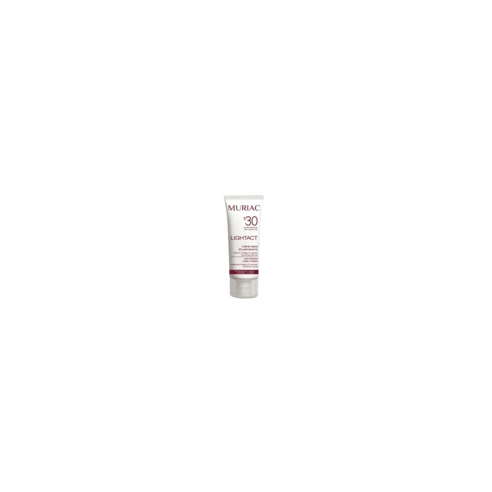 MURIAC LIGHTACT CREME MAINS ECLAIRCISSANTE SPF30 30ML pour Beauté