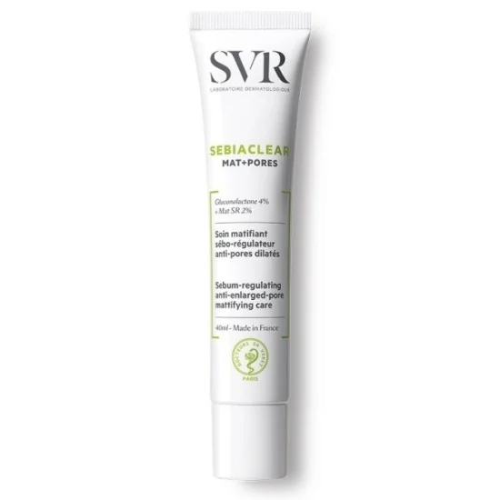 SVR SEBIACLEAR MAT + PORES SOIN MATIFIANT 40ML pour Beauté