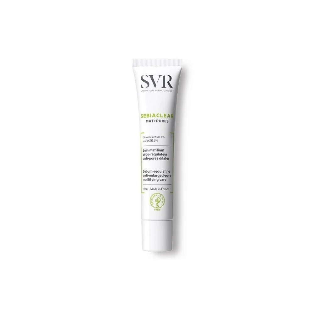 SVR SEBIACLEAR MAT + PORES SOIN MATIFIANT 40ML pour Beauté