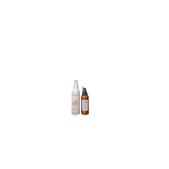 PACK DERMEDIC LAIT SPRAY SPF50+ ADULTE + ZYNIA HUILE BRONZANTE PAIL...