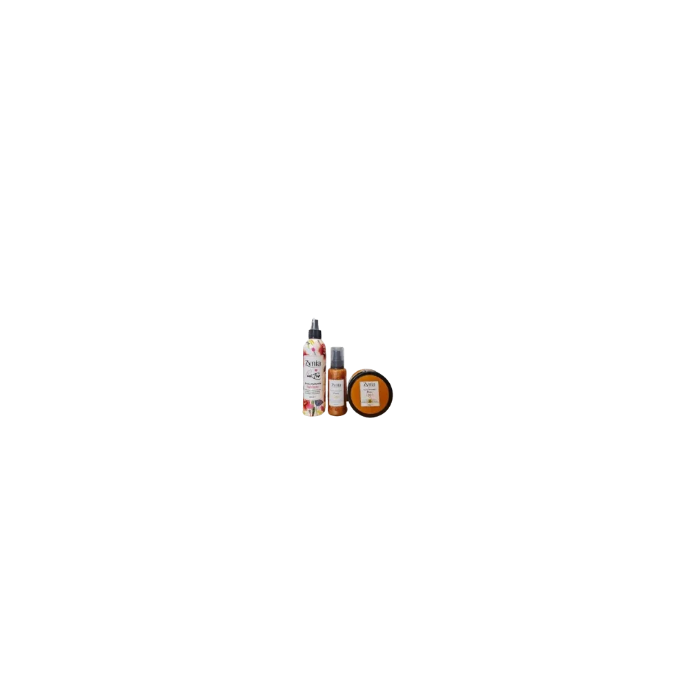 ZYNIA PACK HUILE ET BAUME BRONZANTE PAILLETEE + BRUME PARFUME SUBLI...