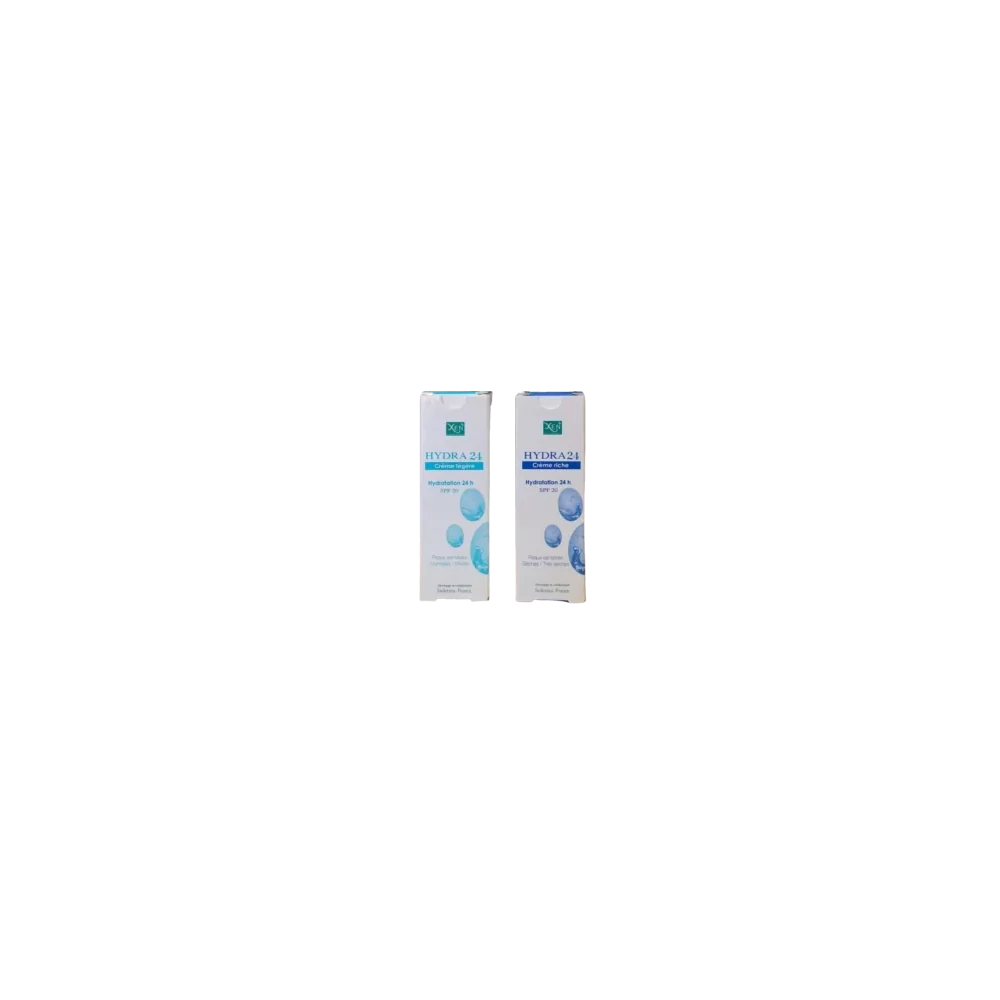 XEN PACK HYDRATATION HYDRA24 RICHE + HYDRA24 LEGERE pour Nos Promot...