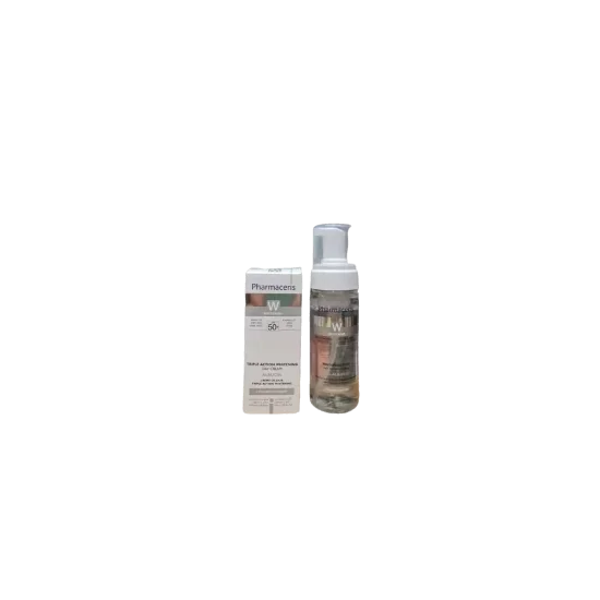 PHARMACERIS PACK WHITENING ECRAN + MOUSSE NETTOYANTE pour Nos Promo...