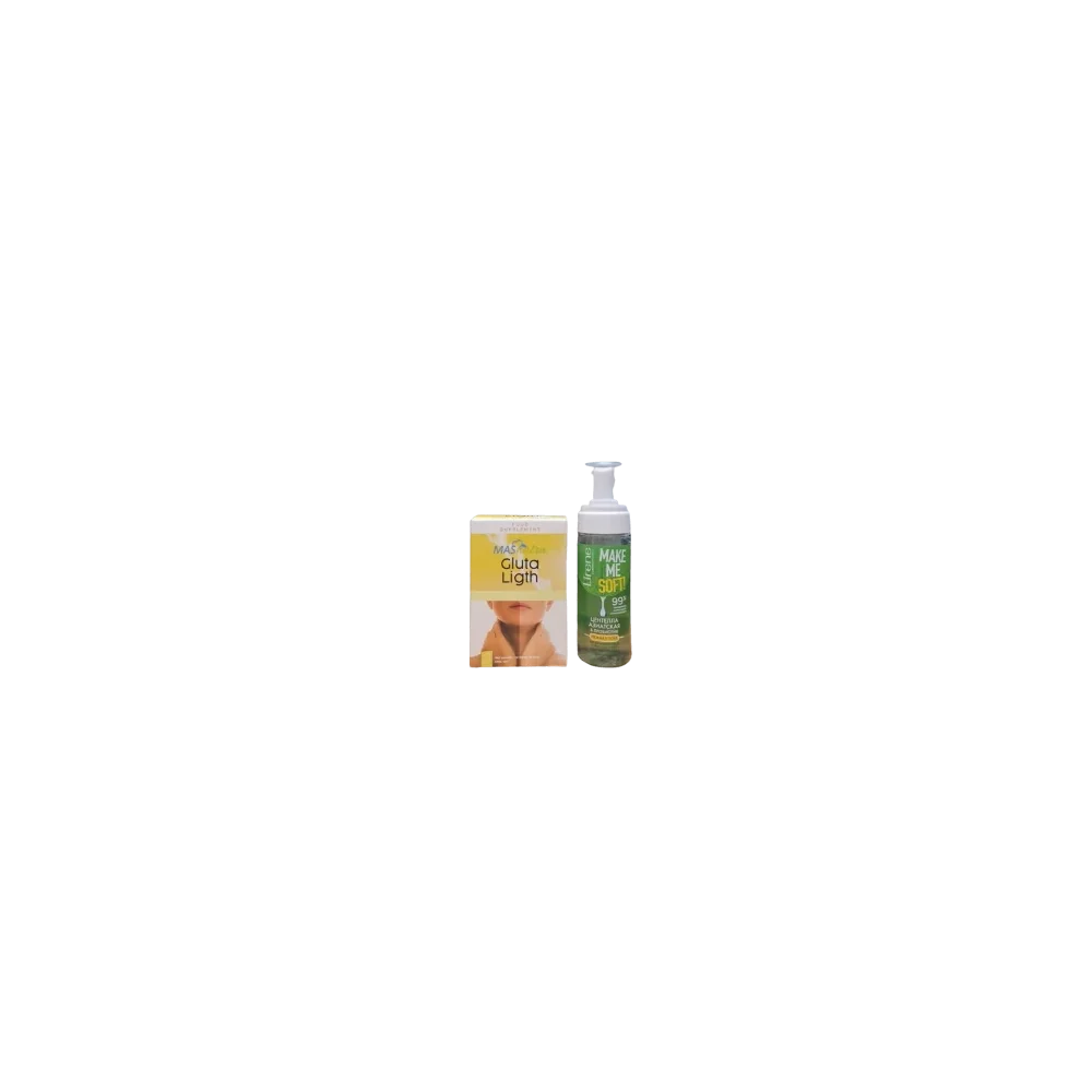 PACK ECLAT LIRENE MOUSSE MAKE ME SOFT+ GLUTA LIGHT pour Nos Promotions