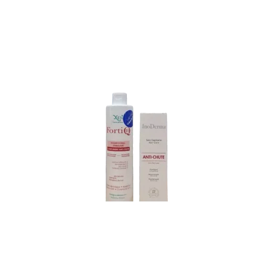 PACK ANTI CHUTE XEN FORTI Q10 SHAMPOING+ INODERMA LOTION ANTI-CHUTE...