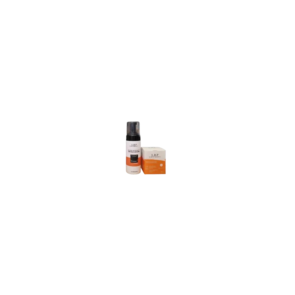 LRP PACK CREME HYDRATANTE VITAMINE C + MOUSSE NETTOYANTE ECLAIRCISS...