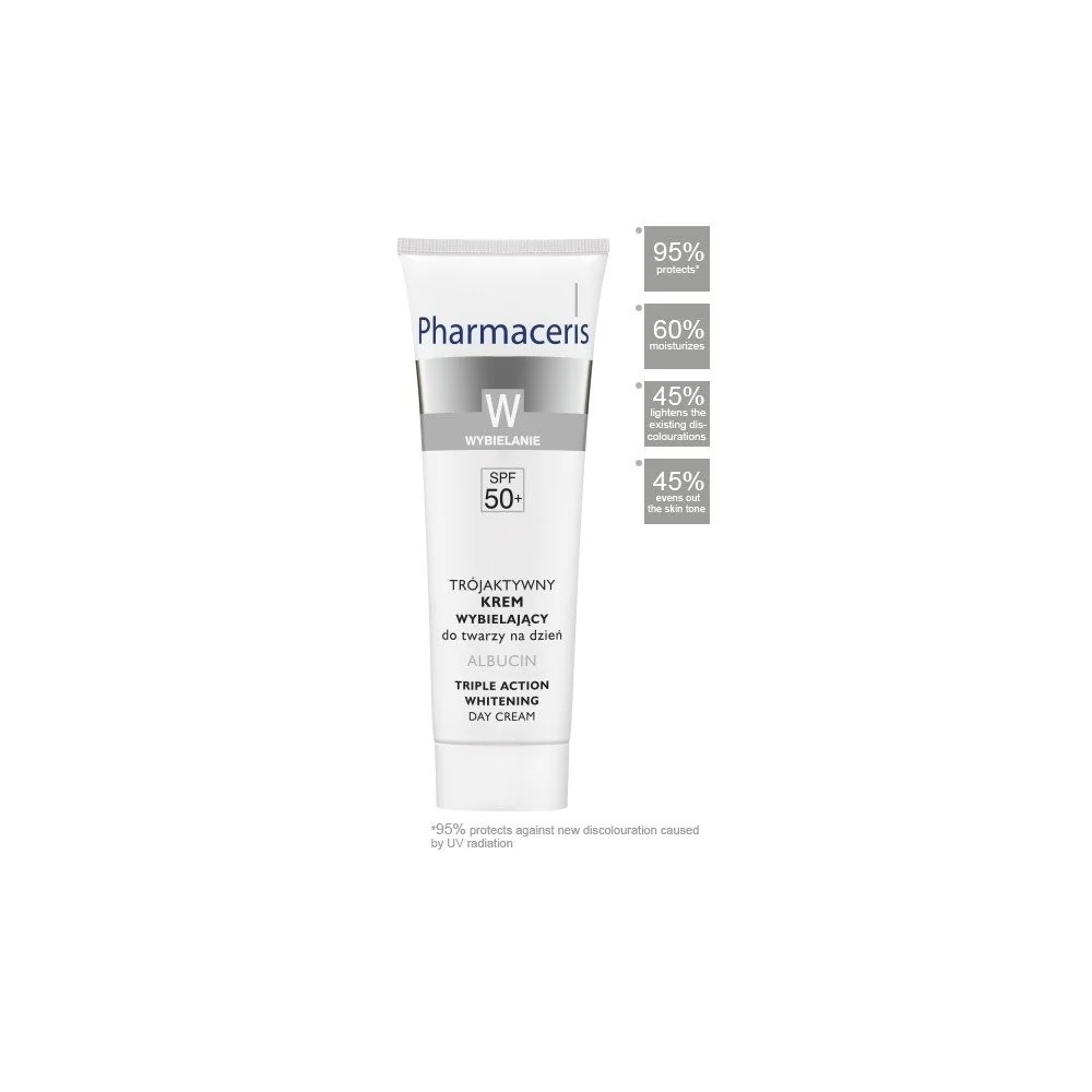 Pharmaceris W Albucin crème de jour SPF50+ 30ML pour Beauté