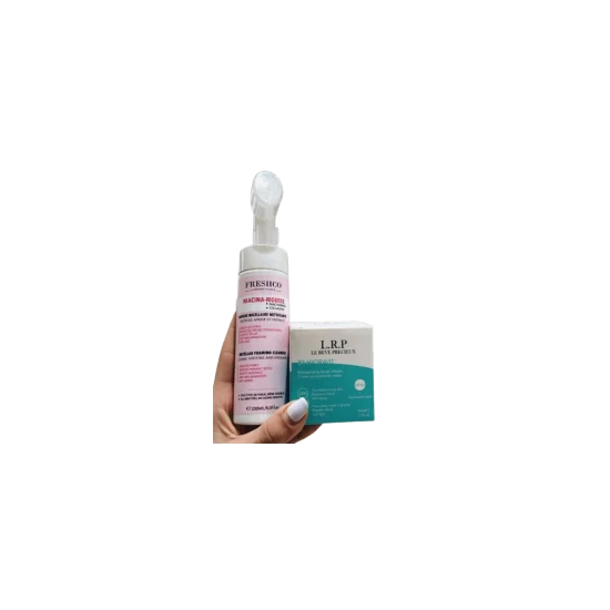 PACK LRP CREME HYDRATANTE B3 + FRESCHO MOUSSE NETTOYANTE NIACINAMID...