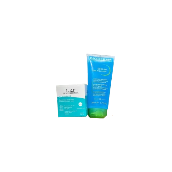 PACK LRP CREME HYDRATANTE B3 + BIODERMA SEBIUM GEL 200ML pour Nos P...