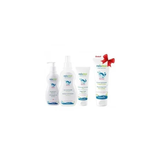 NEODOO PACK GEL LAVANT+EAU DE SENTEUR + CREME DE CHANGE + CREME HYD...