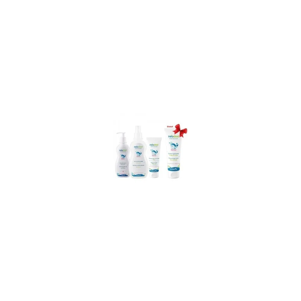 NEODOO PACK GEL LAVANT+EAU DE SENTEUR + CREME DE CHANGE + CREME HYD...