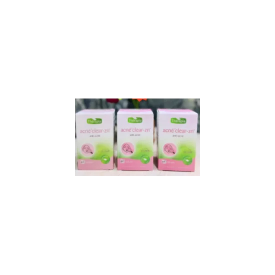 THERAPIA PACK DE 3 BOITES ACNE CLEAR-ZN COMPLEMENTS ALIMENTAIRES AN...