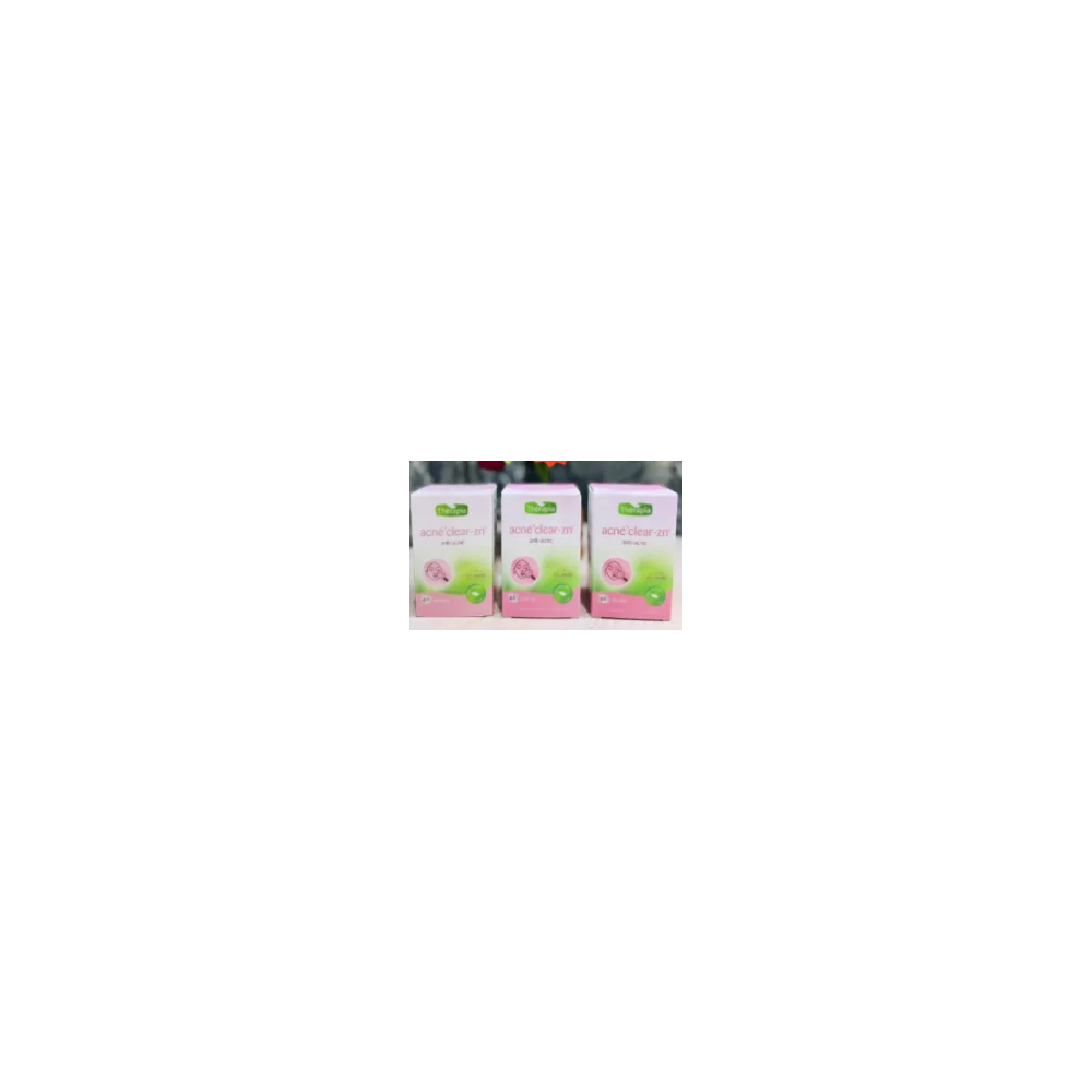 THERAPIA PACK DE 3 BOITES ACNE CLEAR-ZN COMPLEMENTS ALIMENTAIRES AN...