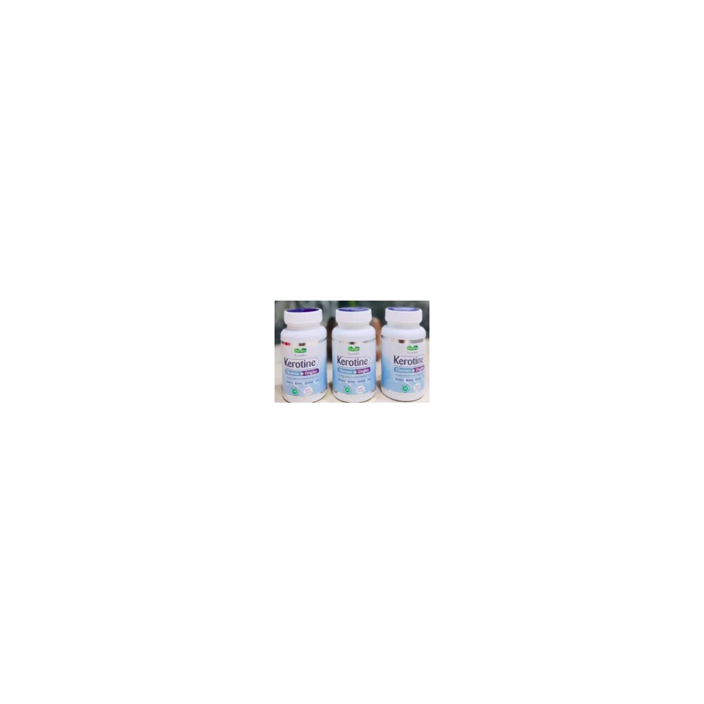 PACK 3 BOITES KEROTINE COMPLEMENTS ALIMENTAIRES CHEVEUX & ONGLES po...