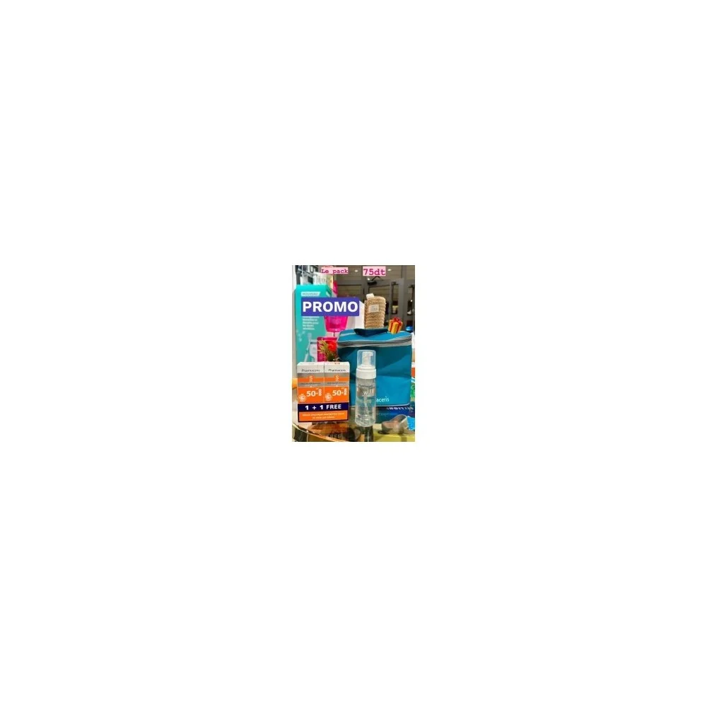 PACK 2x ECRAN PHARMACERIS BROAD SPECTRUM PROTECTIVE CREAM + WHITENI...