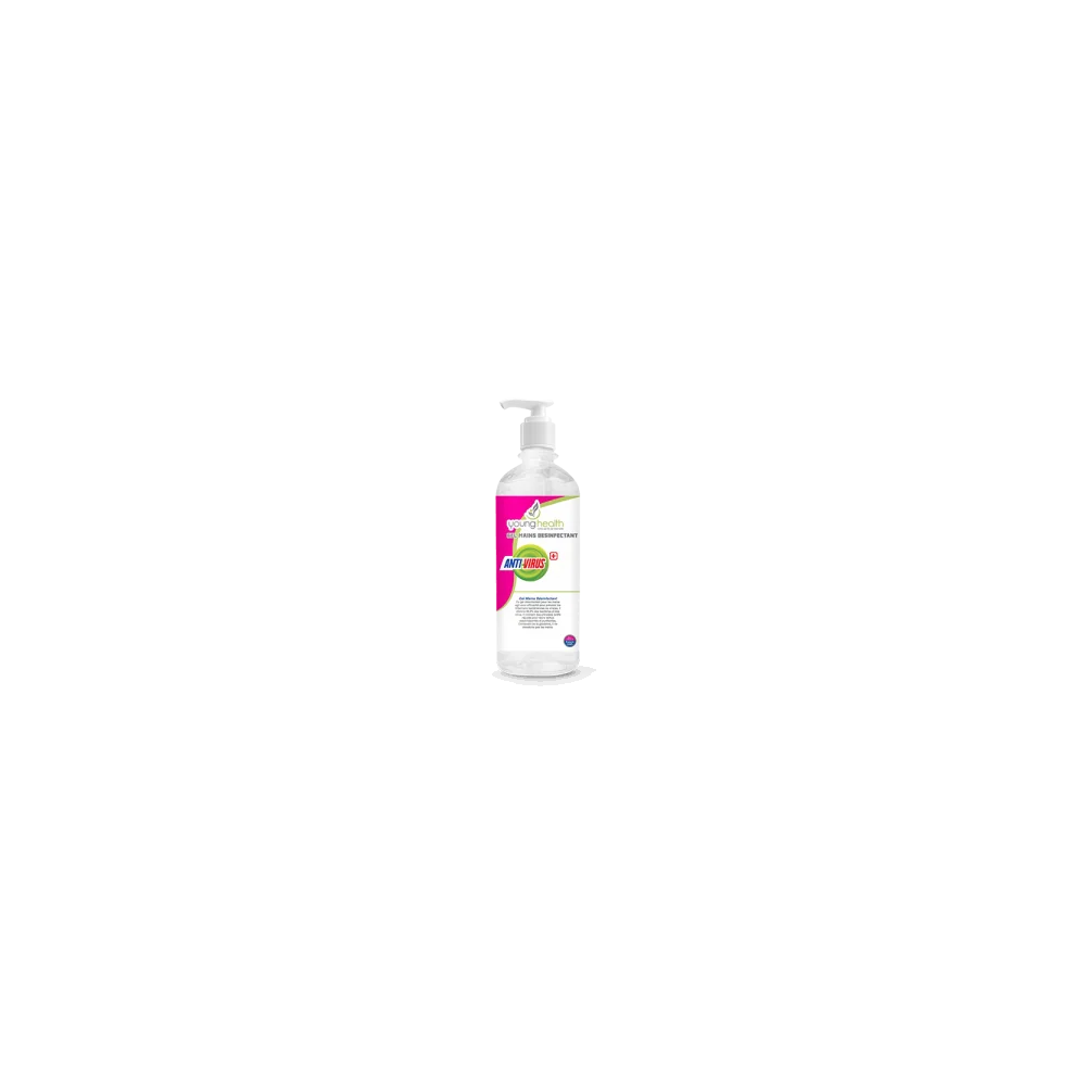 Younghealth Antivirus Gel Hydroalcoolique 70% - 1L pour Femmes