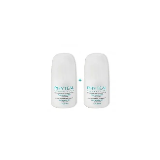 PHYTEAL - PACK DE 2 ROLLON DÉODORANT PEAUX ULTRA SENSIBLES pour Nos...
