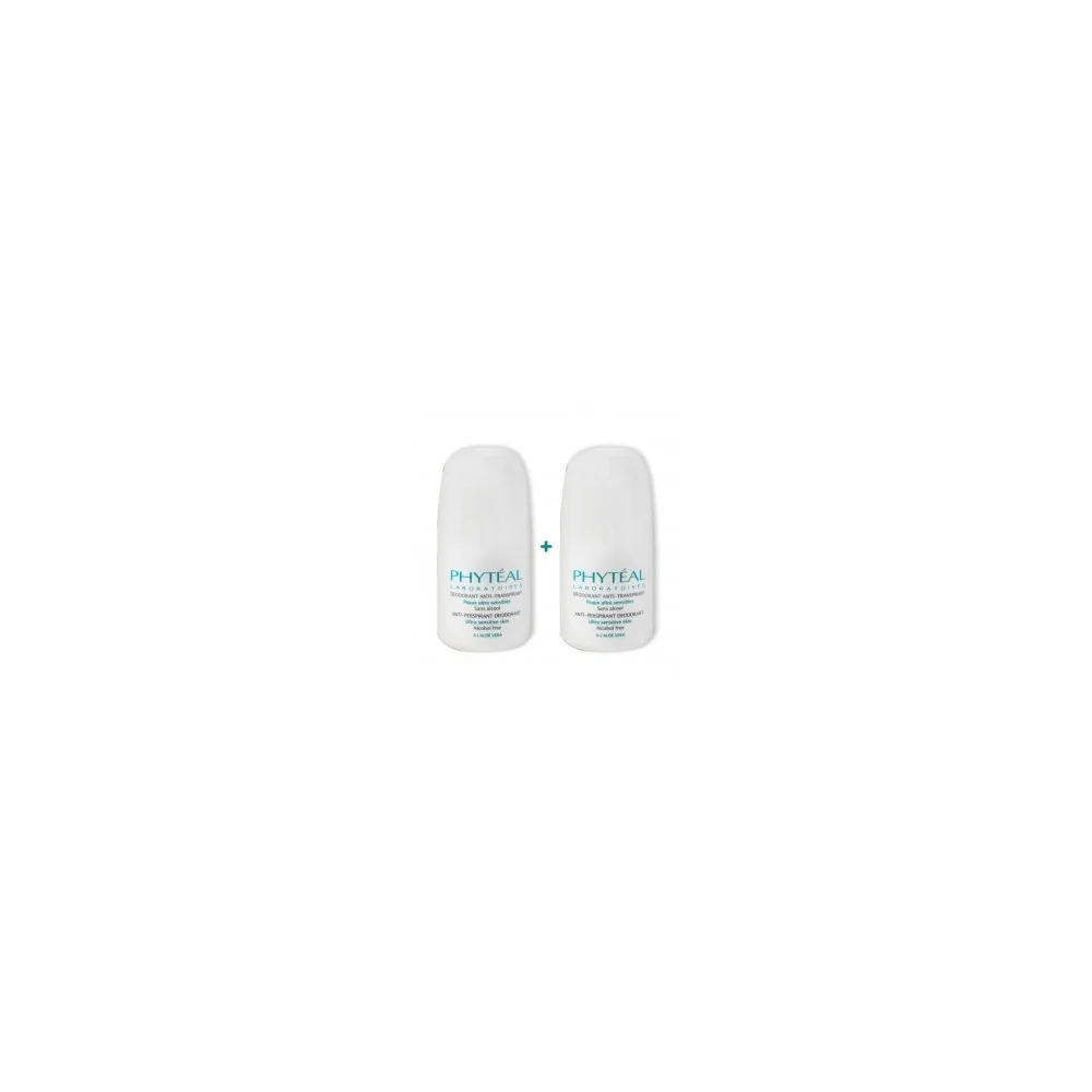PHYTEAL - PACK DE 2 ROLLON DÉODORANT PEAUX ULTRA SENSIBLES pour Nos...
