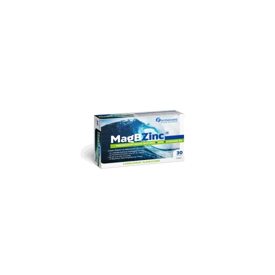 FARMAVANS MAGBZINC BOITE DE 30 GÉLULES pour Femmes