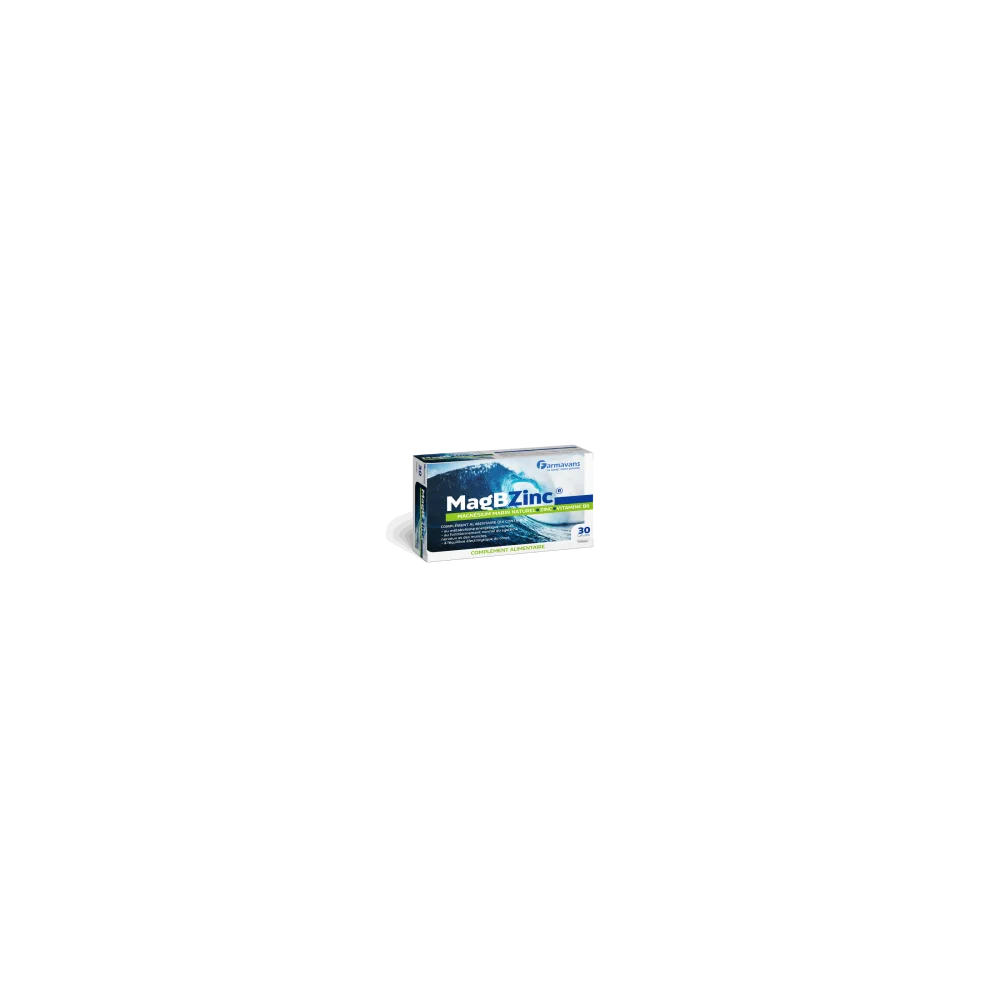 FARMAVANS MAGBZINC BOITE DE 30 GÉLULES pour Femmes