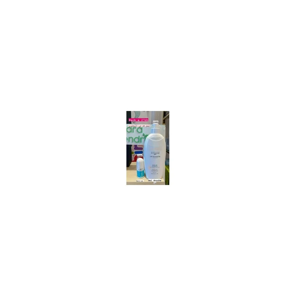 PROMO GEL DOUCHE BYPHASSE 1L + ROLL ON LRP pour Femmes