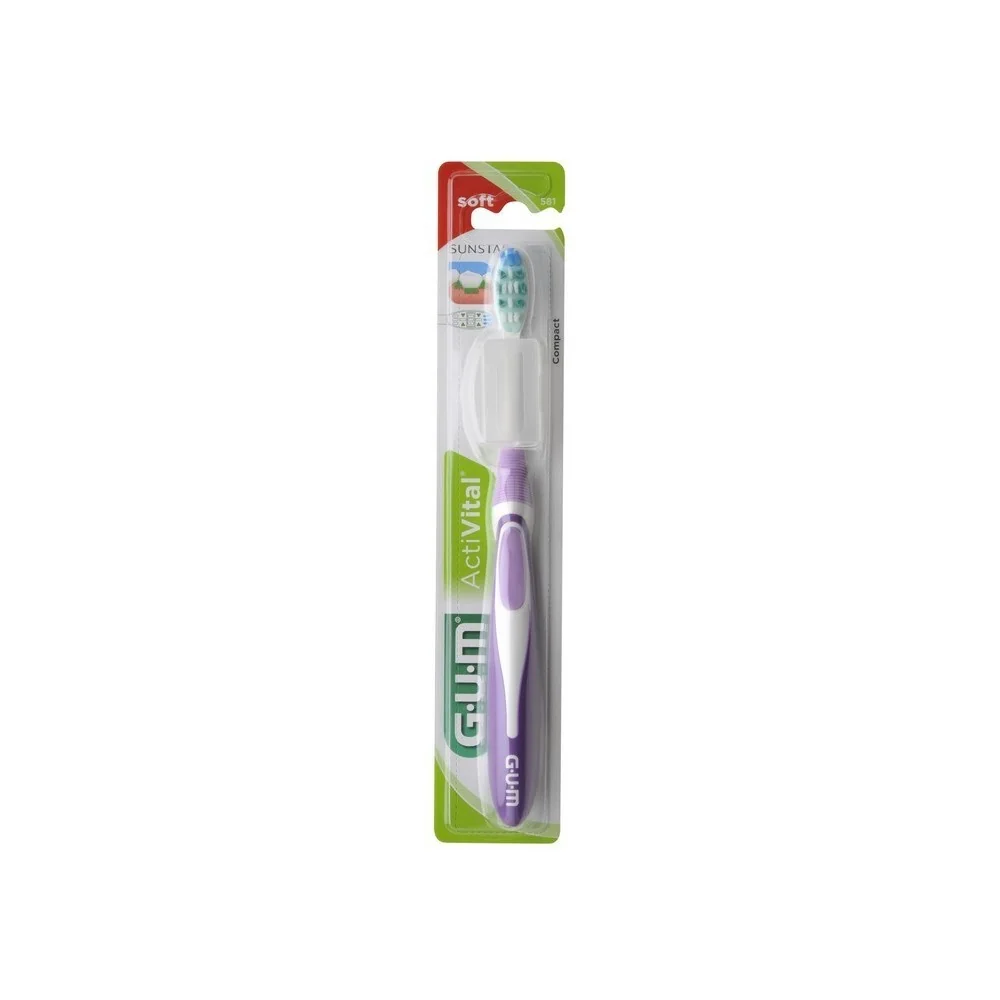 Gum Activital Brosse à Dents Medium 583 pour Beauté