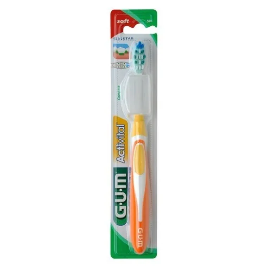 Gum Activital Brosse à Dents Souple 581 pour Beauté