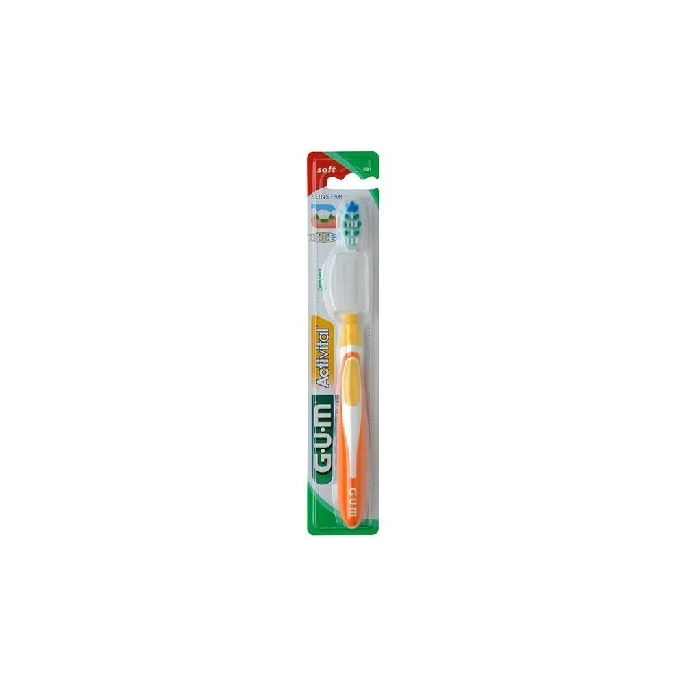 Gum Activital Brosse à Dents Souple 581 pour Beauté